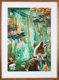 Stina och lars anders träffar konstnären ernst billgren, eller wilhelm von kröckert som han också kallar sig och diskuterar konstnärens betydelse för konstverket, vem som bedömer vad som är. Billgren Ernst Composition With Fox Mutualart