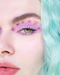 Mermaid On Instagram Garden Fairy 1 2 3 Used Hudabeauty Pastel Obsessions Soft Makeup Looks Pretty Makeup Blue Hair Aesthetic