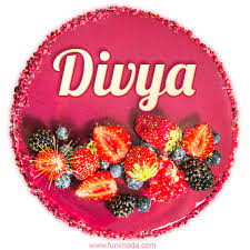 The photo birthday cake frames are completed. Happy Birthday Cake With Name Divya Free Download Download On Funimada Com