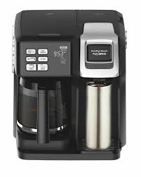 Clean your coffee maker every 30 days to remove oil residue and prevent buildup that can impact flavors. Hamilton Beach Flexbrew 2 Way Coffee Maker Black For Sale Online Ebay