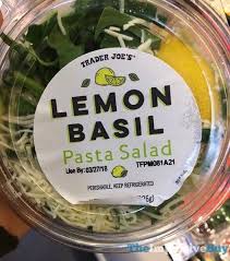 Trader Joe S Lemon Basil Pasta Salad Jpg Lemon Basil Pasta Basil Pasta Salad Basil Pasta Recipes