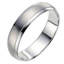 Palladium 950 5mm Matt Polished Ring Ernest Jones Mens Wedding Rings Rings For Men Wedding Rings