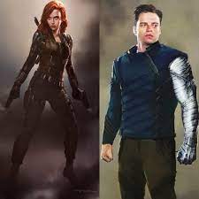 Now i'm not too familiar with any widow transformations, but she could be disguising herself as a different character. Buckynat Squad On Twitter Natasha And Bucky S Concept Art For Infinity War Marvelstudios Russo Brothers Kevfeige Marvel Blackwidow Thewintersoldier Whitewolf Https T Co Nrbl4rdlal