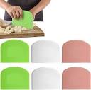 Amazon.com: 6 Pcs Cake Scraper for Food-Grade Baking Tools Plastic ...