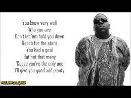 The Notorious B I G Juicy Lyrics Youtube