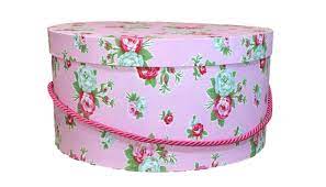 Large Hat Box In Pink Floral Large Decorative Fabric Covered Hat Boxes Round Storage Box Keepsake Boxes With Lid Nesting Box Hat Box Luxury Hats Large Hats