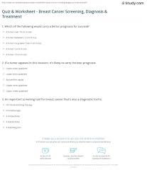 What is the longest suspension bridge in north america? Quiz Worksheet Breast Cancer Screening Diagnosis Treatment Study Com