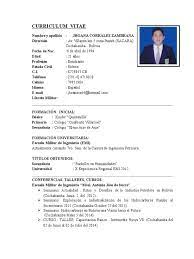 Echa un vistazo a nuestras muestras gratuitas para construir un curriculum vitae bien escrito. Diagram Curriculum Vitae Modelo Bolivia Full Version Hd Quality Modelo Bolivia Socialdistancesystems Anthony Julien Fr