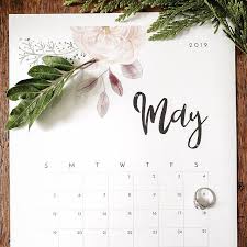 Printable Calendar 2019 Greenery 2019 Calendar Plants 2019 Desk Calendar Green Calendar 2019 Watercolor Greenery 2019 Calendar Printable In 2020 Calendar Printables Print Calendar Calendar 2019 And 2020