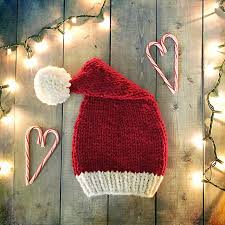 This super easy santa hat pattern is actually a set of instructions that work for any size hat on any size needles with any size wool. Ravelry Classic Santa Hat Pattern By Lizzy Knits