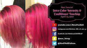Maybe you would like to learn more about one of these? Joico Color Intensity Conditioner Touchup Hair Tutorial Youtube
