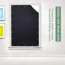 Redi shades temporary paper shades are available in packs of six. Blackout Blinds Curtain Portable Room Temporary Window Cover Buy From 26 On Joom E Commerce Platform