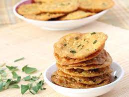 Methi Puri Recipe How To Make Crisp Indian Methi Poori Snack Recipe Puri Recipes Indian Snacks Recipes