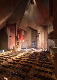 Gottfried böhm model was made by hand in plasticine. Brutalist Buildings Pilgrimage Church Neviges By Gottfried Bohm