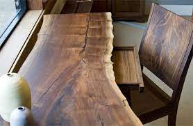 Edge definition, a line or border at which a surface terminates: Live Edge Desk With Hairpin Legs The Joinery Portland Oregon Live Edge Desk Live Edge Wood Furniture Live Edge Furniture