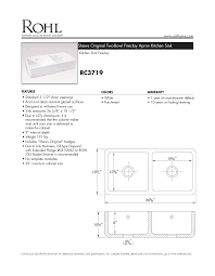 rohl rc3719wh lancaster farmhouse/apron