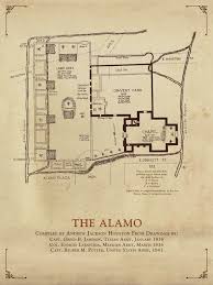 A J Houston S Alamo Plaza Map Copano Bay Press In 2020 Alamo Map Houston