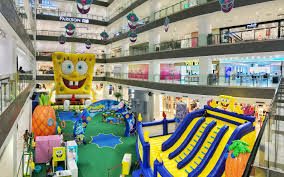 The shopping mall has a total area of 95,857 m2 (1,031,800 sq ft). Paradigm Mall Johor Bahru Made Its Mark In Malaysia Book Of Records With The Biggest Inflatable Cartoon Character The Iskandarian