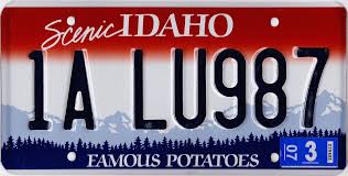 Vehicle Registration Plates Of Idaho Wikipedia Vehicle Registration Plate Idaho Registration Car