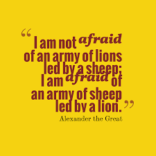 Commonly known as alexander the great (in greek: Alexander The Great S Quote About I Am Not Afraid Of