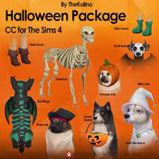 By sturmfalke 10th nov 2021 at 10:36pm , updated 12th nov 2021 at 4:25pm. Kalino Thesims Halloween Package Sims 4 Pets Sims Pets Sims