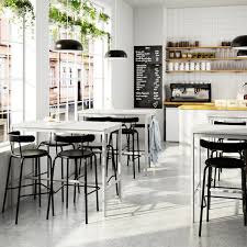 Tommaryd Table Light Gray Ca Ikea In 2020 Coffee Shops Interior Cafe Interior Table