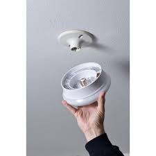 The use of rustic materials and warmth of this style has taken hold in today's home interior light fixtures. Commercial Electric Spin Light 7 In Led Flush Mount Ceiling Light With Pull Chain 830 Lumens 11 5 Watts 4000k Bright White No Bulbs 54484145 The Home Depot