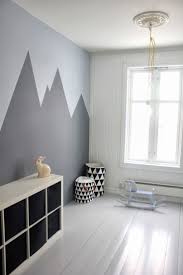 Peinture Tableau Noir Montagne Deco Chambre Enfant Chambre Enfant Decoration Chambre Enfant
