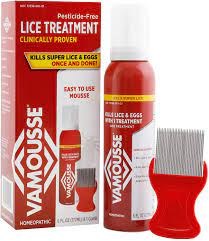 Amazon Com Vamousse Head Lice Treatment Homeopathic 6 Fl Oz Health Personal Care