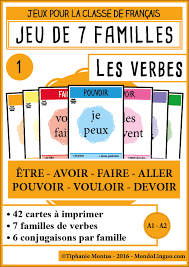 7f Les Verbes 1 Mondolinguo Francais France Conjugaison Ce2 Conjugaison