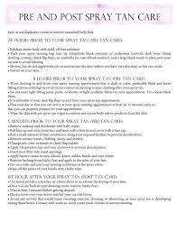 Spray Tan Pricing Csalons