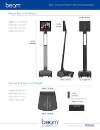 Beam Dimensions Suitable Technologies Inc Pdf