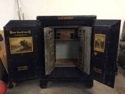 Antique Circa 1883 Mosler Double Door Floor Safe Floor Safe Safe Antiques