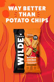 Wilde Buffalo Chicken Chips Chicken And Chips Protein Chips Crispy Chips