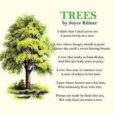 Joyce Kilmer Trees Poem Found On Bing Nature Quotes Trees Short Nature Quotes Tree Poem