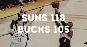It'd be a bit of a tough start. Nba Finals 2021 Game 1 Bucks 0 Vs Suns 1 Thevibesmagazine Com