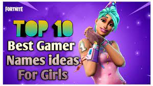 Sweaty fortnite names are one of the best choices for gamers. Top 10 Best Gamer Names Ideas For Girls In Fortnite Sweaty Tryhard Channel Names Not Taken Youtube
