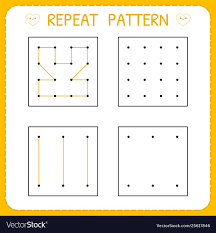 Repeat Pattern Worksheet For Kindergarten And Preschool Working Page For Kids Pattern Worksheets For Kindergarten Pattern Worksheet Kindergarten Worksheets