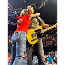 At the sold-out Giants Stadium reunion show, Bruce Springsteen stunned fans  by performing 35 songs over three relentless hours, proving that age is no  barrier to passion. From “Born to Run” to