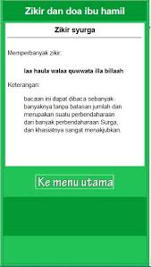 Terutama dilakukan saat kandungan memasuki usia 4 dan 7 bulan. Zikir Dan Doa Ibu Hamil New For Android Apk Download