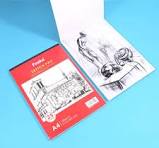 OEM Foska Sketch Pad A3 A4 Top Glued Open for Drawing ...