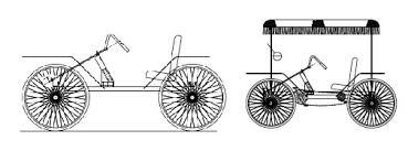 4 wheel cycle pedal car plans homemade