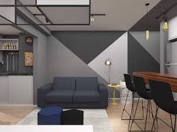 Lagi nyari ide buat cat ruang tamu ? 14 Idea Corak Geometri Lawa Untuk Feature Wall Rumah Boleh Cat Sendiri Jer Ilham Dekorasi