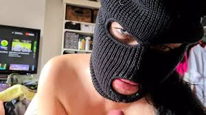 Ski Mask Blowjob Chick Has Hypnotic Blue Eyes and Sucks until He Explodes  Cum | xHamster