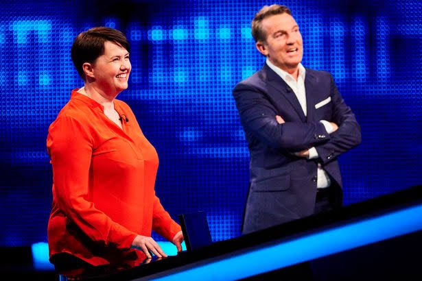 The Chase Celebrity Special: Bradley Walsh jokes with politician Ruth  Davidson - Irish Mirror