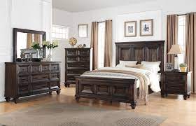 New Classic Sevilla 4 Piece Bedroom Set In Walnut