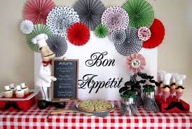 Throw the best summer party ever with these diy ideas kids will love 10 photos. Dinner Party Party Ideas Photo 20 Of 36 Italian Party Decorations Pizza Party Decorations Italian Themed Parties