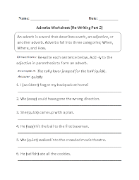 Adverbs Worksheets Regular Adverbs Worksheets Adverbs Worksheet Adverbs Worksheets