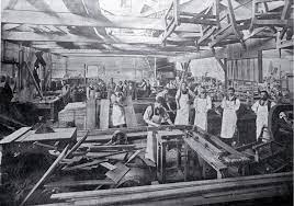 Interior Of Messrs J Ballantyne And Company S Furniture Factory Tuam Street Christchurch Nz Nz History Christchurch Furniture Factory