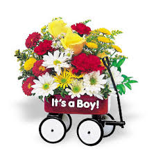 Flowers And Gifts Teleflora Baby S First Wagon